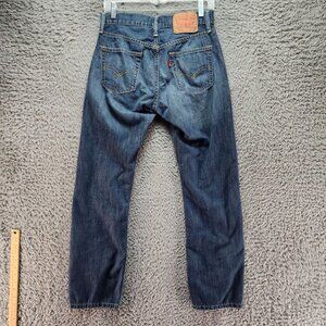 Levis Jeans Mens 29x30 Blue 514 Straight Fit 100% Cotton Denim